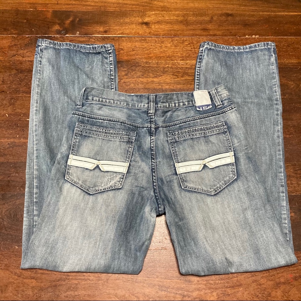 Helix Loose Straight Jeans 34x34 Light wash